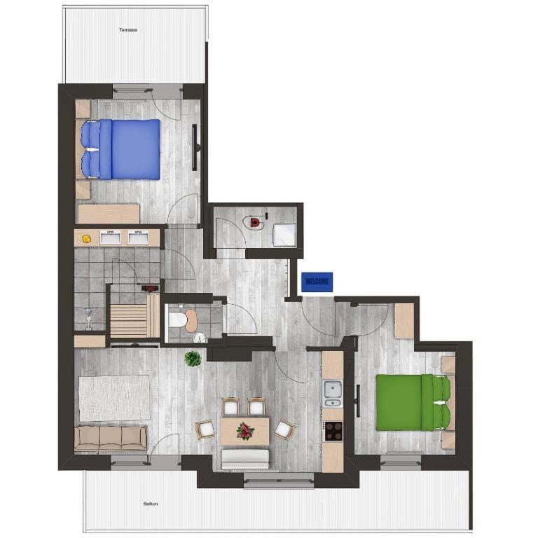 Mountain Love Appartements - By Mynests هاوس إم إنيستال المظهر الخارجي الصورة